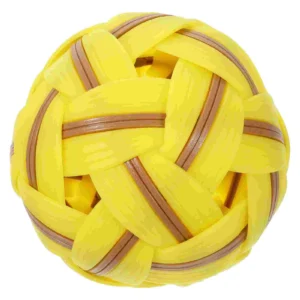 Plastic Woven Football Toy Ancient Sport Game Children Toys Reusable Soccer Ball Decor Outdoor Fun Sports Toy Balls Plastic