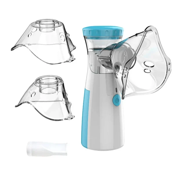 Atomizer Health Care Products Fingertip Pulse Blood Oxygen Portable Nebulizer Mesh Nebulizer Handheld Medical Asthma Inhaler - Image 6