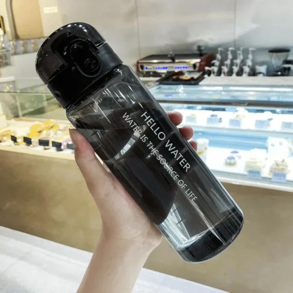 780Ml Water Bottle With Bounce Cover Leak Proof Sports Drinkware Strap Reusable Portable Water Bottle For Kid Women Fitness Gift - Image 2