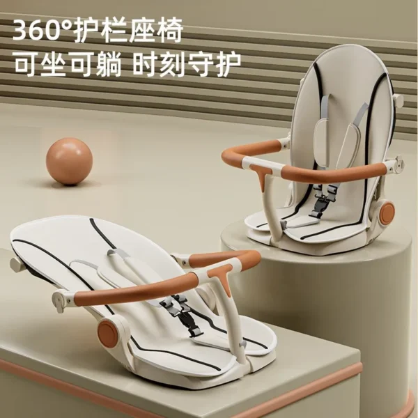 2024Ultra-light foldable children's two-way child trolley baby high view baby stroller - Image 5