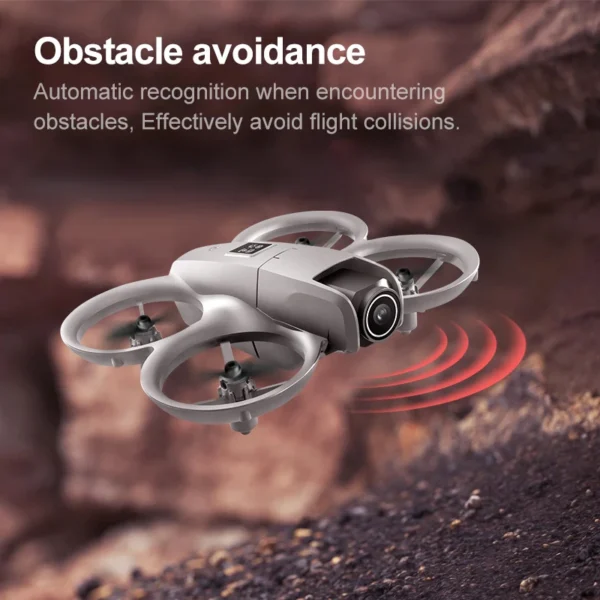 2026 New GT3 Mini Drone WIFI FPV Hover Camera 4K Pocket Coloful Lights Dron Rc Plane Foldable Quadcopter RC Toys Gift For Kid - Image 4