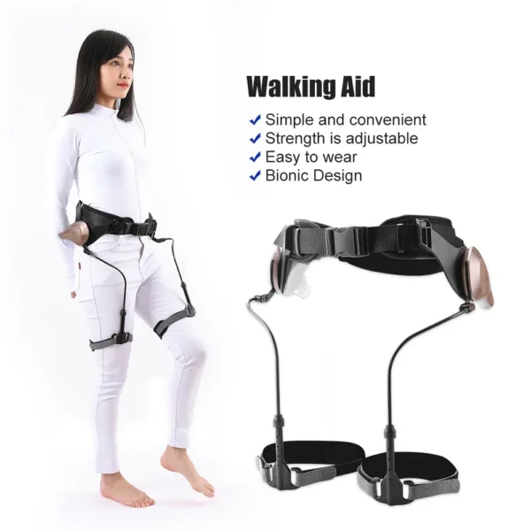 Rehabilitation Walkers Legs Assisted Walking Stroke Hemiplegia Training Equipment Exercise Assisted Leg Lifting Climbing Aids - Image 2