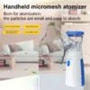 Handheld Portable Autoclean Inhale Nebulizer Mesh Atomizer Silent Inhaler Nebuliser Inhalator for Adult Kids Nebulizador - Image 2
