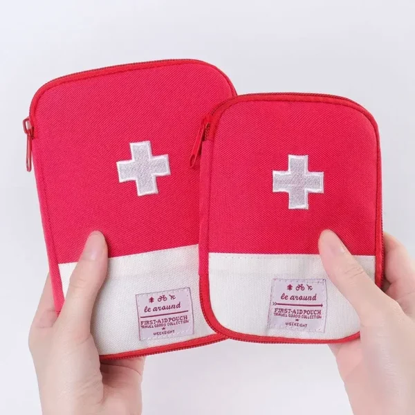 First Aid Kit Travel Outdoor Camping Useful Mini Medicine Storage Bag Camping Emergency Survival Bag Pill Case - Image 4