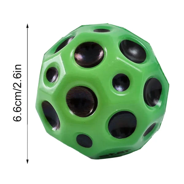 Perforated Ball Foam Moon Ball Bouncing Ball Practical Hole Ball Soft Bouncing Ball Bouncing Ball Outdoor Interactive Game Toys - Image 5