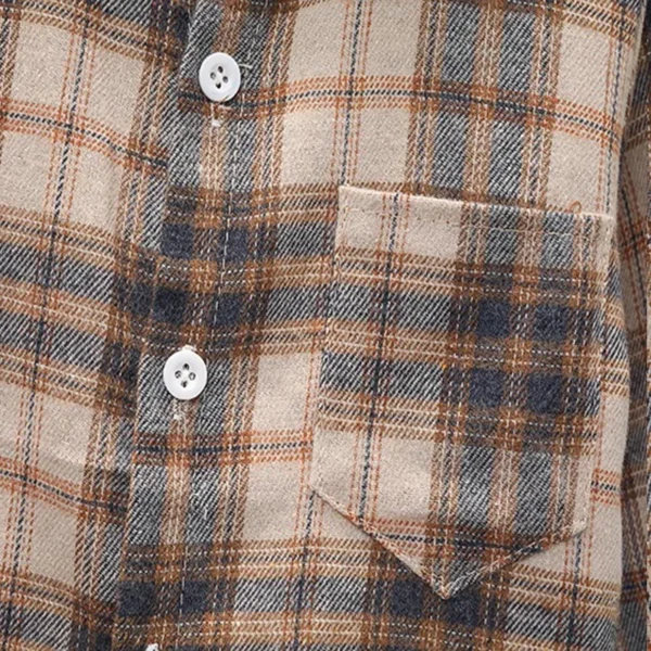 IENENS Kids Shirt Clothes Spring Thin Blouses Clothing Infant Boy Plaid Cotton Tops 1 2 3 4 Years Kids Long Sleeves Shirt - Image 5
