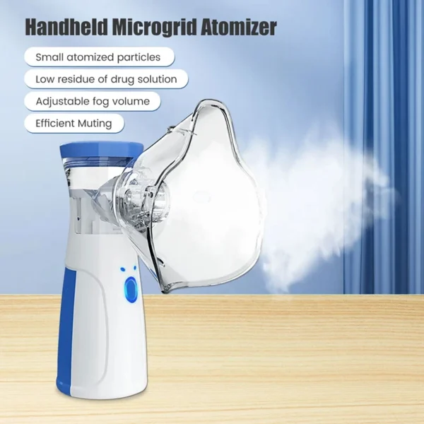 USB Medical Nebulizer Handheld Adult Children Cough Compressor Sprayer Portable Compact Adjustable Nebulizer Home Nebulizer - Image 3