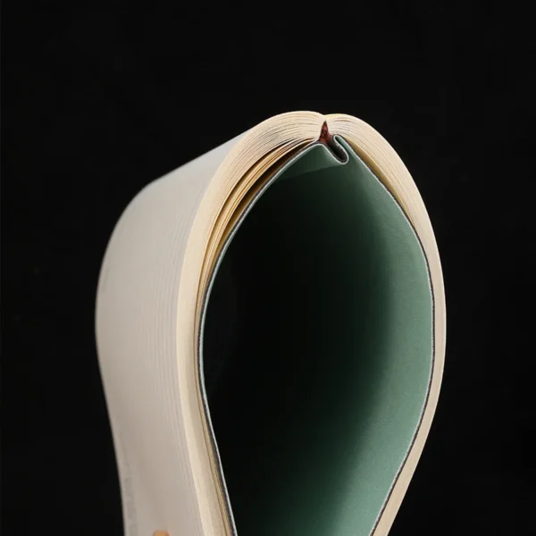 A5 Soft Leather Notebook, 120 Pages, Office Stationery, Waterproof Cover, Comfortable Touch, Hot Selling - Image 3