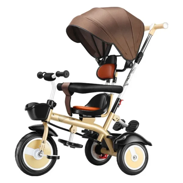 LazyChild Children's Three-wheeled Bicycle 1-3-5 Lightweight Baby Bike Small Children 2-6 Years Old Large Stroller Juguete - Image 6