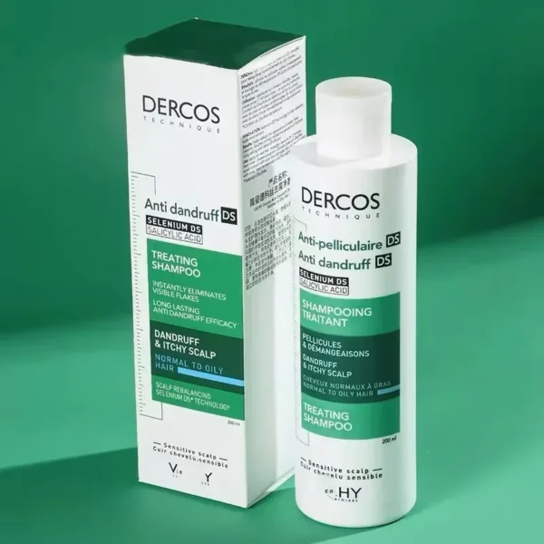 Dry Scalp Hair Care Shampoo DER Anti-Dandruff DS Shampoo 200ml for Normal to Oily Hair Oil Control for Men and Women COS - Image 2