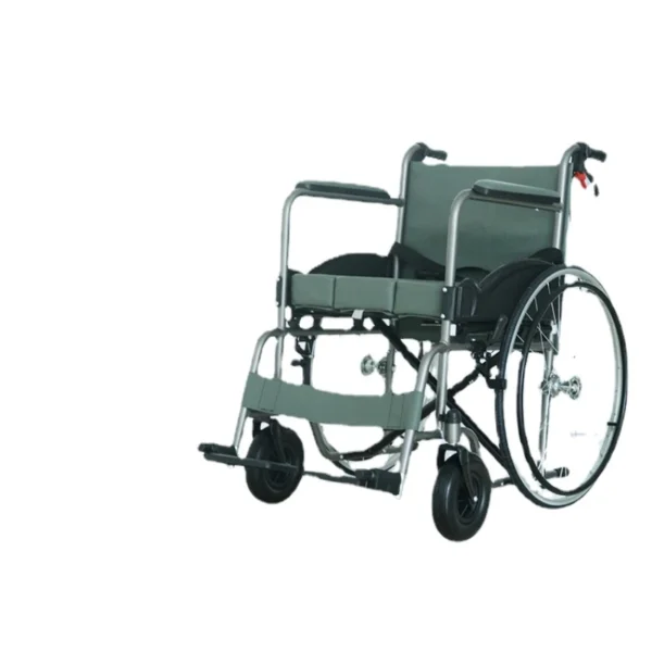 wheelchair for the elderly with toilet light portable folding multi-functional small manual old age walking trolley walkers