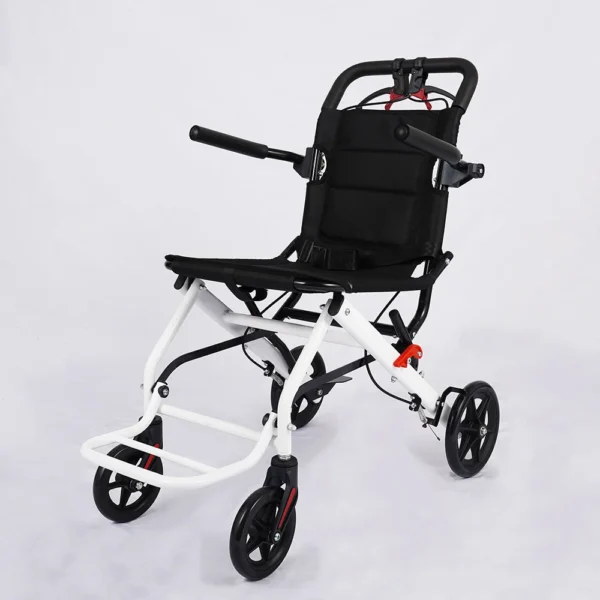 2024 High Quality Stair Wheels Portable Wheelchair Can Be Carried on the Plane