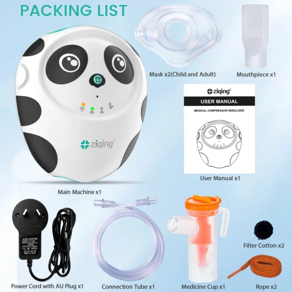 Nebulizer Children Atomize Compressor Atomizer Humidifier Low Noise Household Medical Grade Nebulizer Asthma Inhaler ингалятор - Image 6