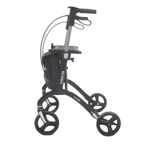 Light Weight Mobility Adult Carbon Fiber Walking Rollator Space Walker with Seat - Image 2