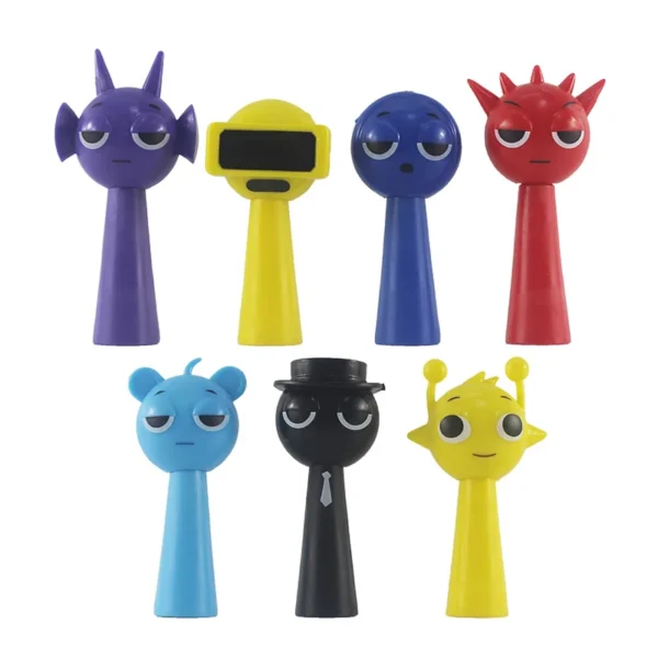 Funny Sprunki Figurine Model Sprunki Figure Juguete PVC Sprunki Game Action & Toy Figures Set - Image 6