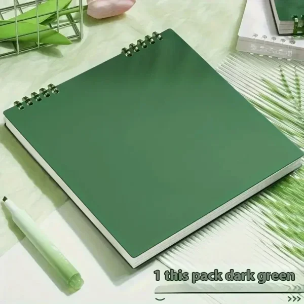 Journal Notebook Flip Notepad Diary Word Book Grid Stationery B5 Notebooks Sketch Writing Pads Office School Supplies - Image 5
