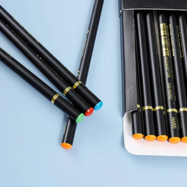 12PCS Professional Charcoal Pencils for Drawing, Sketching, Shading, Artist Pencils for Beginners & Artists - Image 2