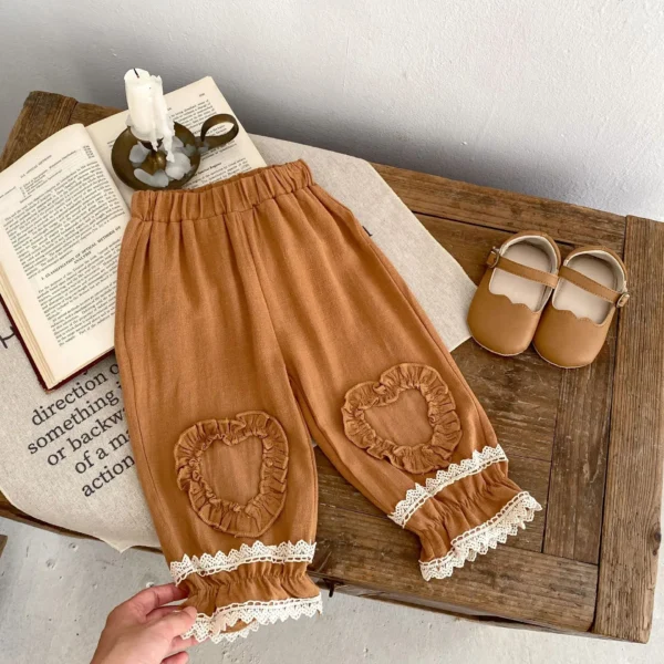 7239 Ins 2023 Baby Girls Tops and Pants Embroidery Flowers Longsleeve Blouse Infants Girls Clothes Floral Shirts - Image 4