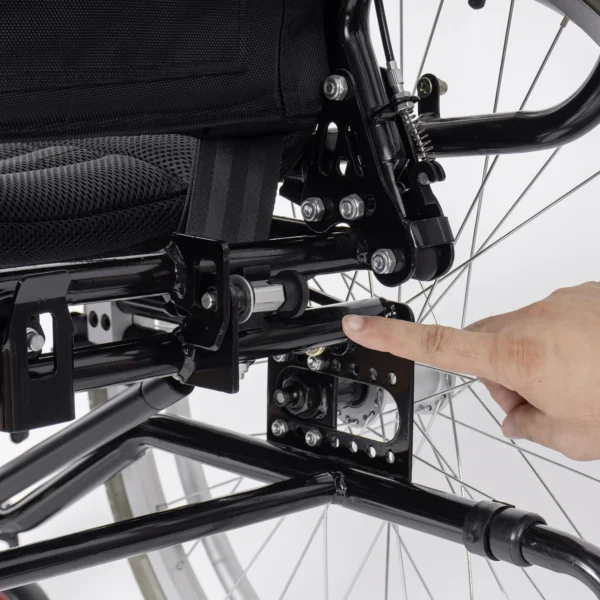 Best sale shanghai brand medical manual standing wheelchair for disabled lifting chair with factory price accept - Image 4