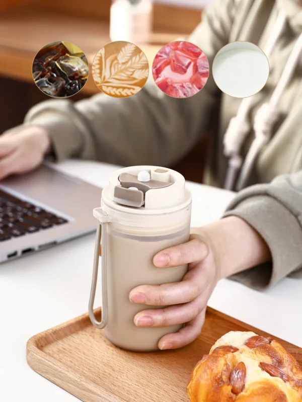 WORTHBUY Water Bottle Plastic Transparent Water Cup Reusable Travel Bottle Outdoor Water Bottle Multipurpose Drink Items - Image 6
