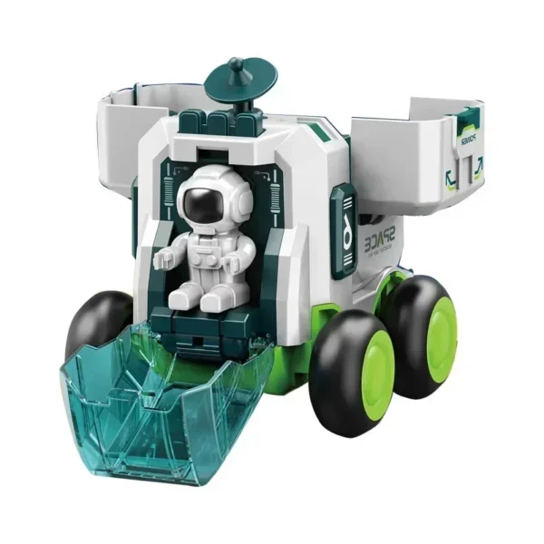 Children Puzzle Space Toy Car Simulation Model Astronaut Rocket Spaceship Series Toy Car for Boys Gift - Image 4