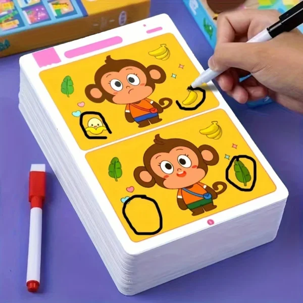 An educational fault finding game: reusable wiping paper for focus and attention training