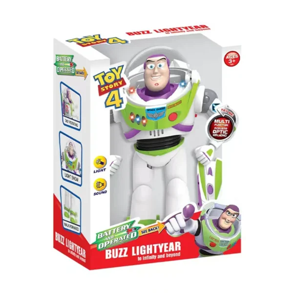 Toy Story Buzz Lightyear Model Toys Pixar Electric Walking Robot Doll Action Figure Toy Birthday Gift Toys Model For Children - Image 4