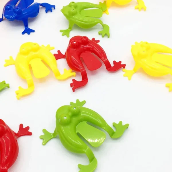 10-20Pcs Jumping Frog Bounce Fidget Toys For Kids Novelty Assorted Stress Reliever Toys For Children Birthday Gift Party Favor - Image 4