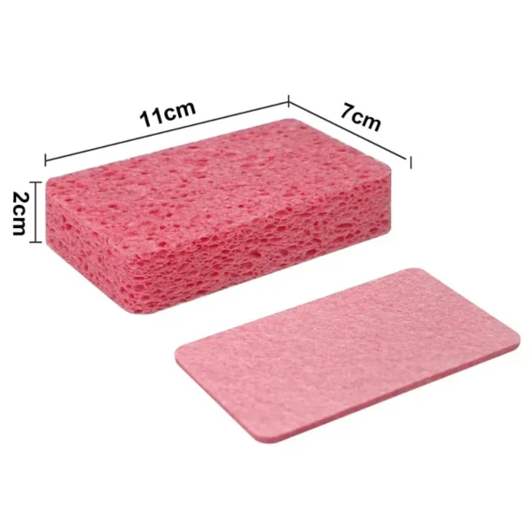 5Pcs Cleaning Sponge Rubs Compressed Sponges Wipes for Washing Dishes Scouring Pads Descaling Cooktop Tool Kitchen Accessories - Image 6