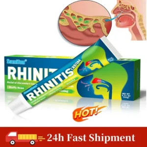 1pc Rhinitis Nose Nasal Cream Sinusitis Treatment Allergic Rhinitis Ointment Itchy Herbal Sinuses Medical Plaster 20g