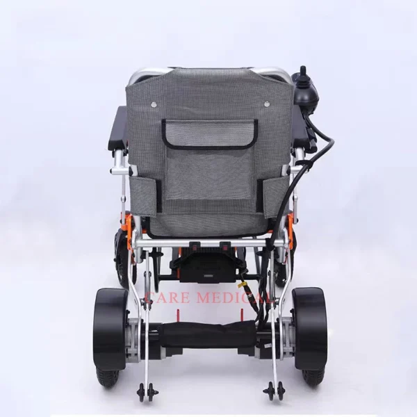 New Product Lightweight Folding Electric Wheelchair For Disabled And Elderly Wheelchair Electric - Image 6