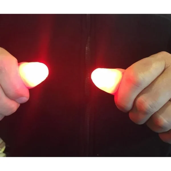 2/4/6pcs Magic Light Up Finger Fingers LED Tricks Thumb Props Christmas Christmas Festival Party Novelty Funny Toys - Image 2