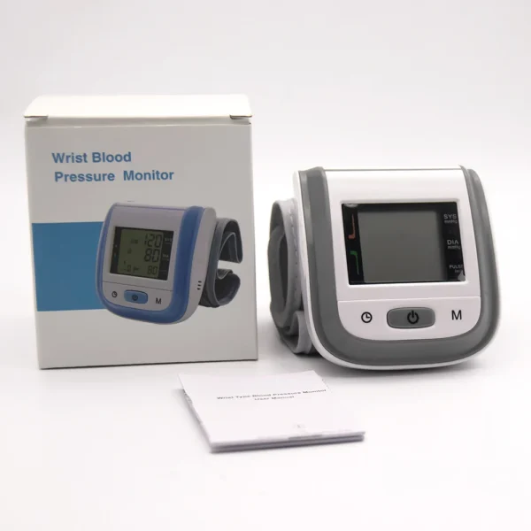 JianYouCare Medical Digital LCD Wrist Automatic Blood Pressure Monitor sphygmomanometer PR Heart Beat Rate Pulse Mete Tonometer - Image 6