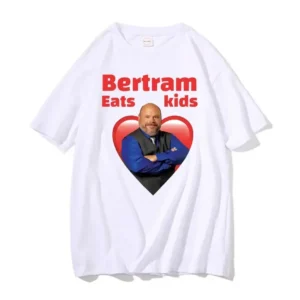 Sleeve New Black Casual Tshirt Aesthetic Clothes Bertram Eats Kids Funny Brand Women T-shirt Pure