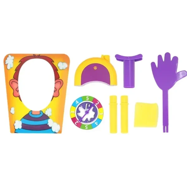 Pie Face Game Whipped Cream, Family Board for Kids, Fun Party Games, Gadgets, Pranks, Jokes, Anti-Stress Toys - Image 6