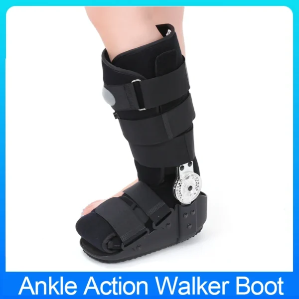 Walker Boot ROM Air Walking Fracture Boot with Air Pump Brace for Stabilizer Injured Foot Ankle Sprain Broken Toe Post Surgery