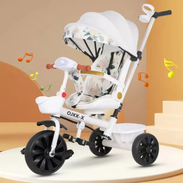 Baby Walking Artifact Children's Tricycle Bicycle 1-3 To 6 Years Old Large Baby Stroller Baby Bicycle - Image 3