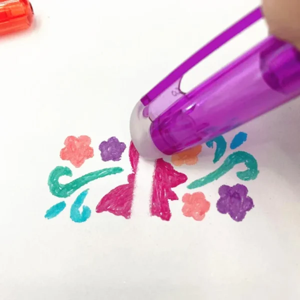 8/12Pcs Erasable Gel Pen Multi-color 0.5mm Kawaii Pens Student Writing Creative Drawing Tools Office School Supply Stationery - Image 4