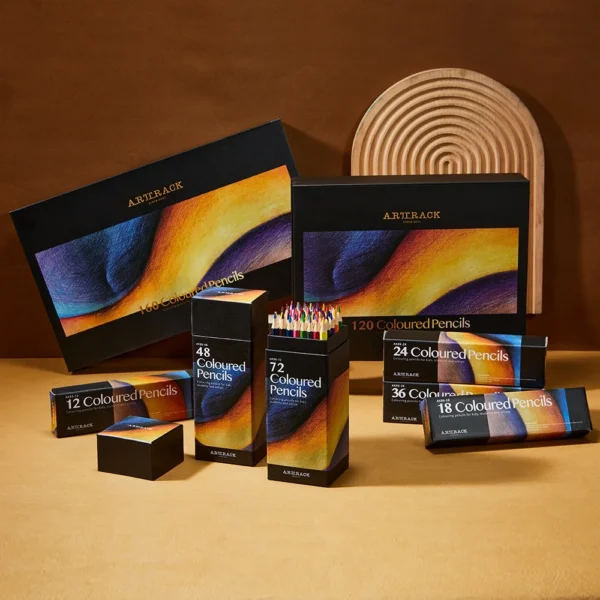 12/24/36/48/72 Colors Oily Colored Pencils Hexagon Wooden Handle Set Artist Painting Drawing Sketch Art Design Student Supplies - Image 2