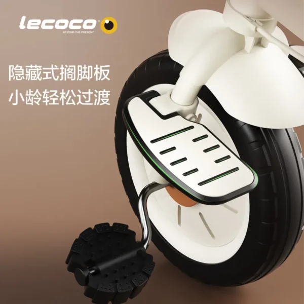 Children's tricycles, toddlers, bicycles, inflatable free with push rods, baby strollers, baby tricycles - Image 5