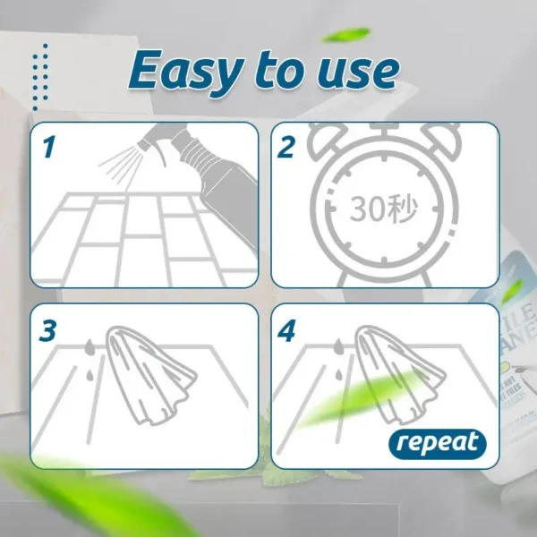 100ML Tile Grout Cleaner Sprayer Make Grout Cleaning Much Easier Tile & Grout Cleaner Dropshipping - Image 5