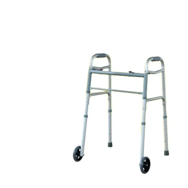 Stainless Steel Elderly Walker Walking Cane Walker Aid Non-slip Four-legged Help Handrail Frame Rehabilitation Walking - Image 2