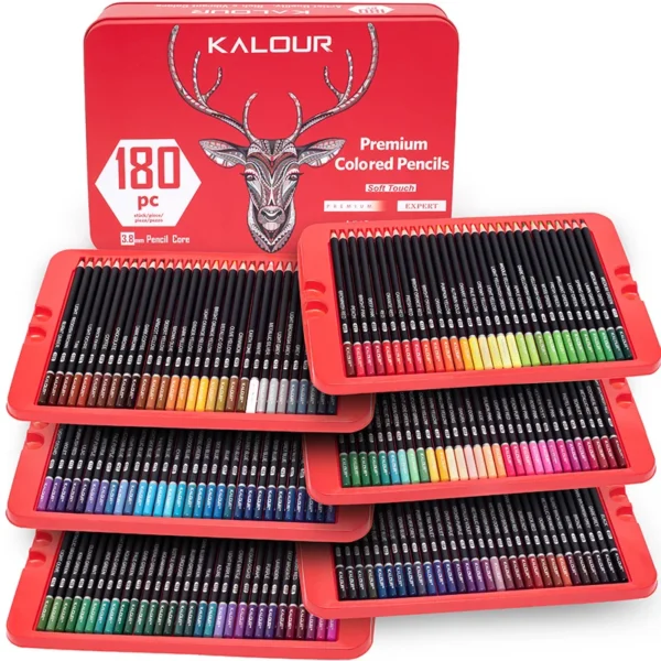 KALOUR 50/72/180/240/300 Pcs Oil Colored Pencils Set Professional Drawing Color Pencil For Artist Coloring Sketch Art Supplies - Image 2