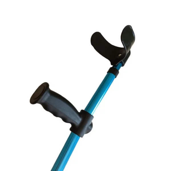 Aluminum Alloy Detachable Foldable Elbow Crutches Elderly Disabled Walking Stick Mobility Aid Adjustable Lightweight Crutches - Image 2