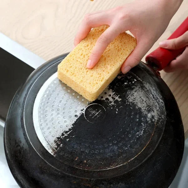 5Pcs Cleaning Sponge Rubs Compressed Sponges Wipes for Washing Dishes Scouring Pads Descaling Cooktop Tool Kitchen Accessories - Image 3