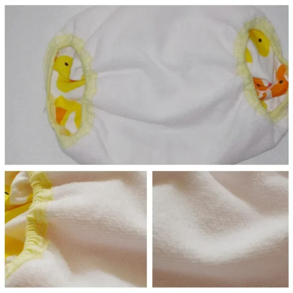 Mother Kids Baby Bare Cartoon Pattern Cloth Diapers Unisex Reusable Washable Infants Children Cotton Training Panties Diapering - Image 5
