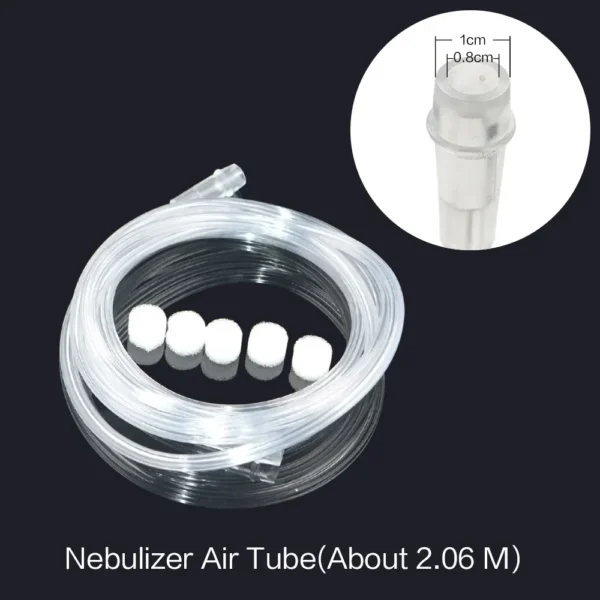 Inhaler Set Adult Children Mask Filters Family Medical Nebulizer Cup Catheter Compressor Nebulizer Accessories Smooth Breathing - Image 6