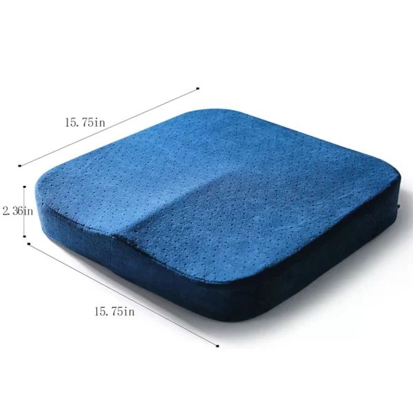 Natural Memory Latex Comfort Office Chair Seat Cushion Pillow Comfort Cushions for Car Truck Driver Travel Wheelchair, Thick Cha - Image 3