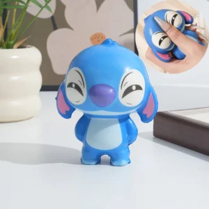 Stitch Cartoon Decompression Dolls Kawaii Stress Relief Toys Anti-stress Slow Rebound Model Squeeze Figure Gifts For Boys Girls