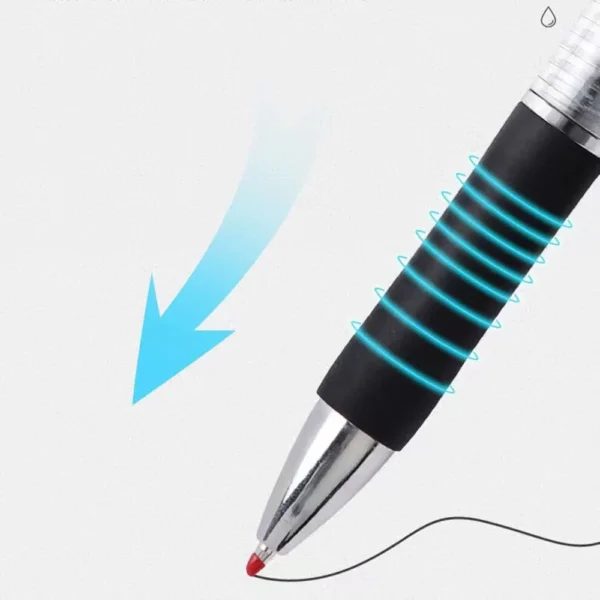 13Pcs Set Ballpen Retractable Gel Pens Black Red Blue Ink 0.5mm Ballpoint Replaceable Refills Office School Supplies Stationery - Image 4